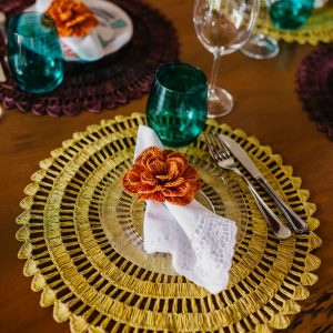 Kitchen Trivet and Placemat Set